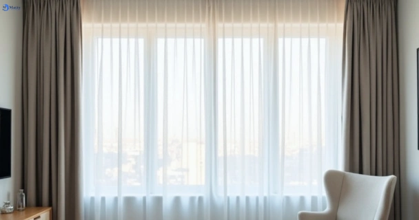 Freshly steam cleaned curtains in point-wilson-vic QLD